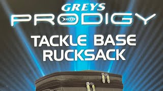 Greys Prodigy Tackle Base Rucksack Overview