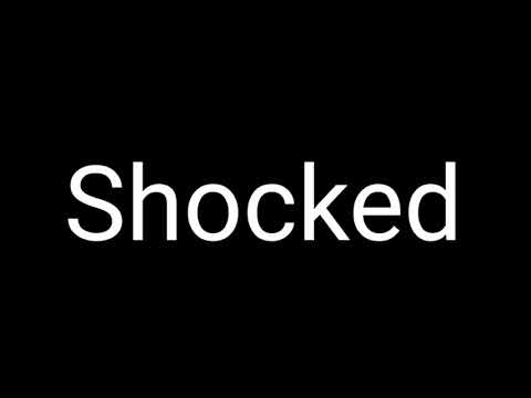 Shocked sound effect for funny video