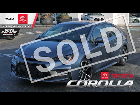 2020 Toyota Corolla SE