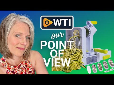 Brieftons QuickFold 5-Blade Spiralizer - WTI product video review