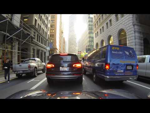 Lunchtime - Driving through San Francisco 4K