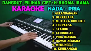 Download lagu DANGDUT PILIHAN Rhoma Irama KARAOKE Nada Pria HD... mp3