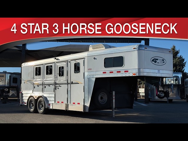 Preview image of 4 Star 3 Horse Goosneck youtube video