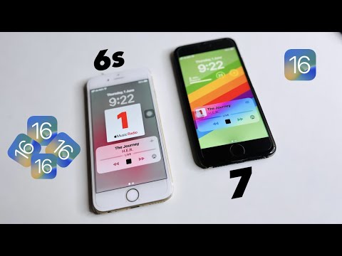 IOS 16 update for iPhone 7, 6s - How to  update any iPhone on ios 16