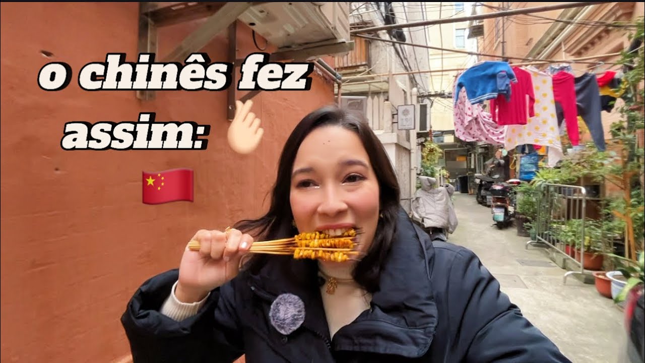 É ISSO QUE DÁ COMER NA CHINA 🇨🇳 🇨🇳