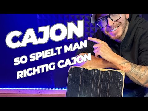 Cajon lernen So spielt man Cajon  Anfänger#1