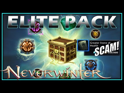 Legendary Elite Pack (7 comps) Mythic Stone of Health & 20% off Mounts! (sales advice) - Neverwinter