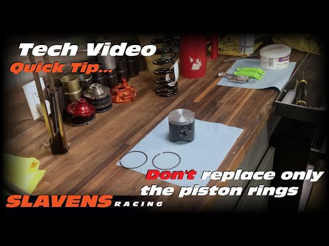 Quick Tip - Don't replace only the piston rings