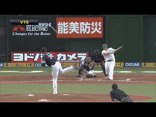 【7回裏】ライオンズ・中村 初球を捉えて逆方向への26号3ラン!! 2018/9/17 L-H