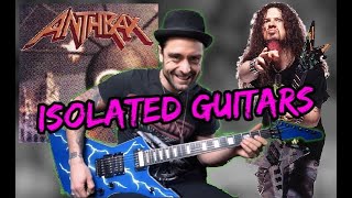 Anthrax 🎱 Inside out feat Dimebag Solo ⚡ Isolated Guitar Playthrough by Attila Voros