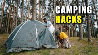 TOP 15 CAMPING HACKS YOU'LL WISH YOU KNEW SOONER