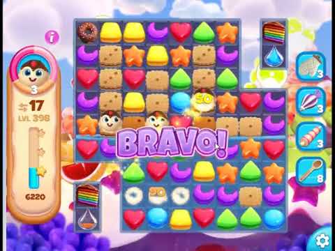 Cookie Jam Blast Level 398 - NO BOOSTERS 🍪 | SKILLGAMING ✔️