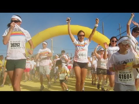 The Color Run 2013 Orlando + Parkour and Free running