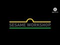 Sesame Workshop Logo Green Robot Splaash 2021 Present
