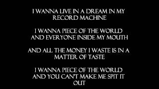Noel Gallagher&#39;s High Flying Birds - (I Wanna Live In A Dream In My) Record Machine - Lyrics (HD)