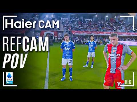 HAIER CAM | REF CAM POV: You Are The Referee in Cremonese-Como | Serie A 2025/26