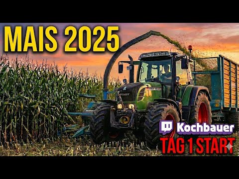 HARVEST Mais 2025 Tag 1 | Fendt 311 x Mengele MB 300 | Full HD