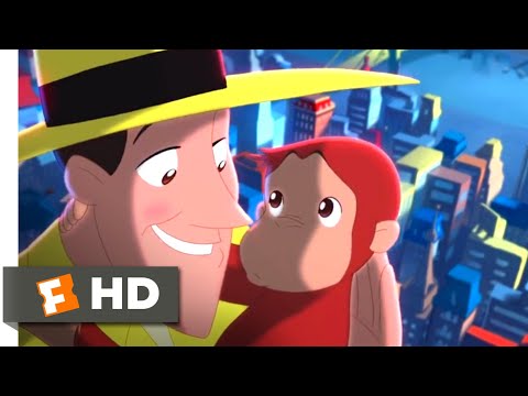 Curious George (2006) - Balloon Rescue Scene (7/10) | Movieclips