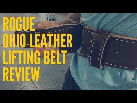 Rogue Ohio Leather Lifting Belt Review