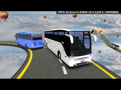 Impossible Bus Stunt Driving : Ramp Bus Stunt - Android GamePlay ( Crazy Oyes)