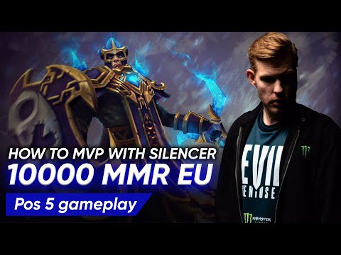 EG.Crit Silencer Hard Support 7.30 MVP | Dota 2 Pro Supports