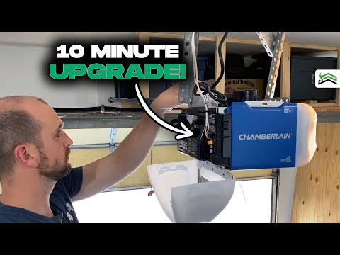 Replacing a Chamberlain Garage Door Opener - 10 Minute Install