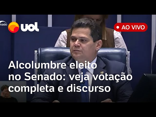 Transmissão ao vivo da eleição no Senado hoje (1º): veja onde assistir