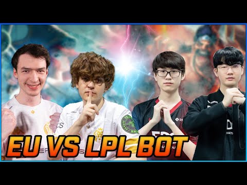 MAD LIONS VS EDG BOTLANE - TRACKING THE PROS - CAEDREL
