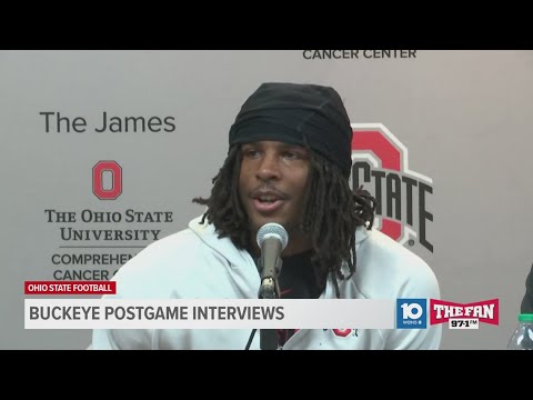 Bo Jackson, Caden Curry postgame interviews | Ohio State vs. Michigan
