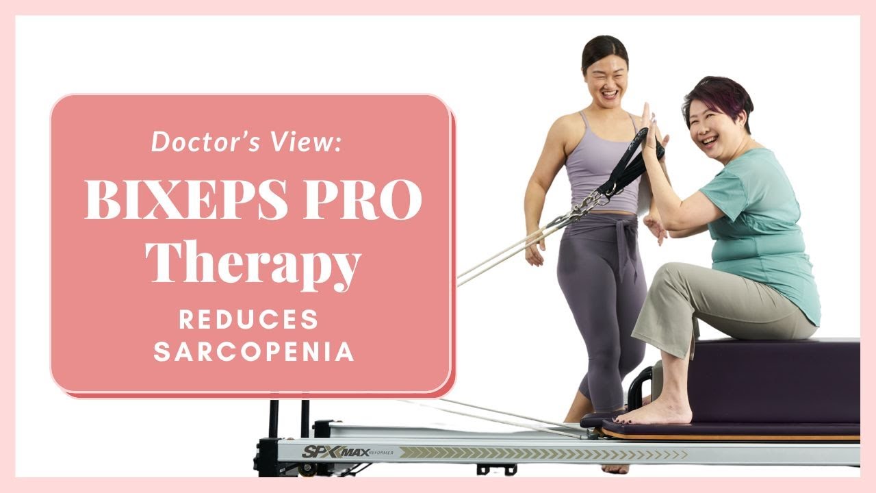 BIXEPS Pro Therapy ‪‪@PilatesFitnessFam Improves Sarcopenia