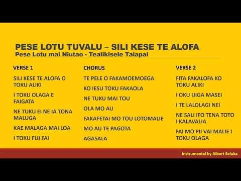 PESE LOTU TUVALU - SILIKESE TE ALOFA