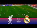 Liverpool Vs Real Madrid UEFA Champions League 25 26 Full Match All Goals Pes 21 Gameplay