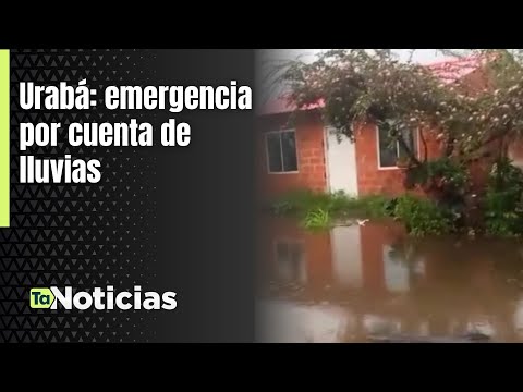 Urabá: emergencia por cuenta de lluvias - Teleantioquia Noticias