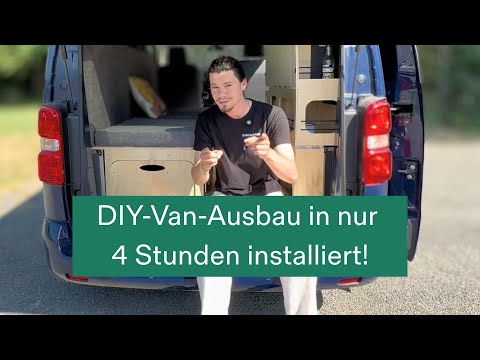 Camper Ausziehbett im Video