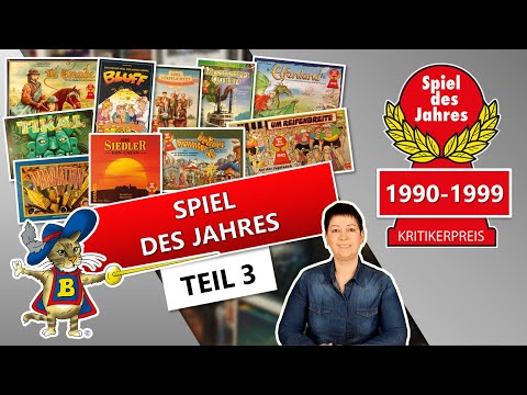 Spiel des Jahres Brettspiele GewinnerTeil 3 (1990-1999) Spiel des Jahres Spiele