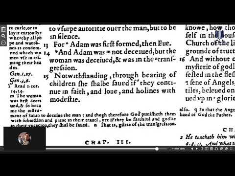 Reading of the 1560 Geneva Bible - Day 353 of 366 (1 Thess 4-5; 2 Thess 1-3; 1 Timothy 1-2) Season 2