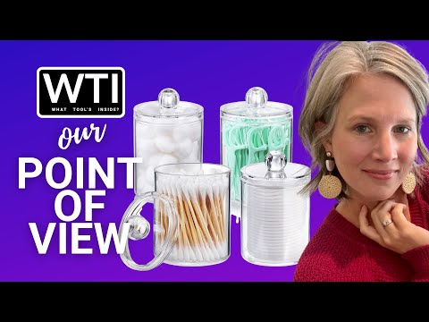 AOZITA Qtip Holder Dispensers - WTI product video review