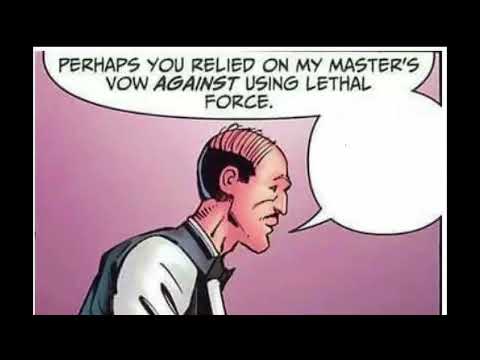 Alfred Pennyworth on Batman's Vow against Lethal Force