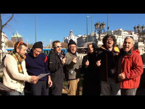 Gueto Brass Band - "Down by the riverside" a capela