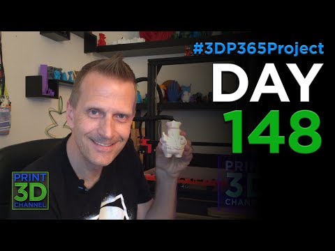 #3DP365Project - Day 148 - Dina The Policewoman - MatterHackers & gCreate