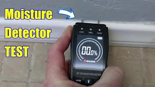 MESITOOL Wood Moisture Tester for Walls Drywall Concrete Product test and review #founditonamazon