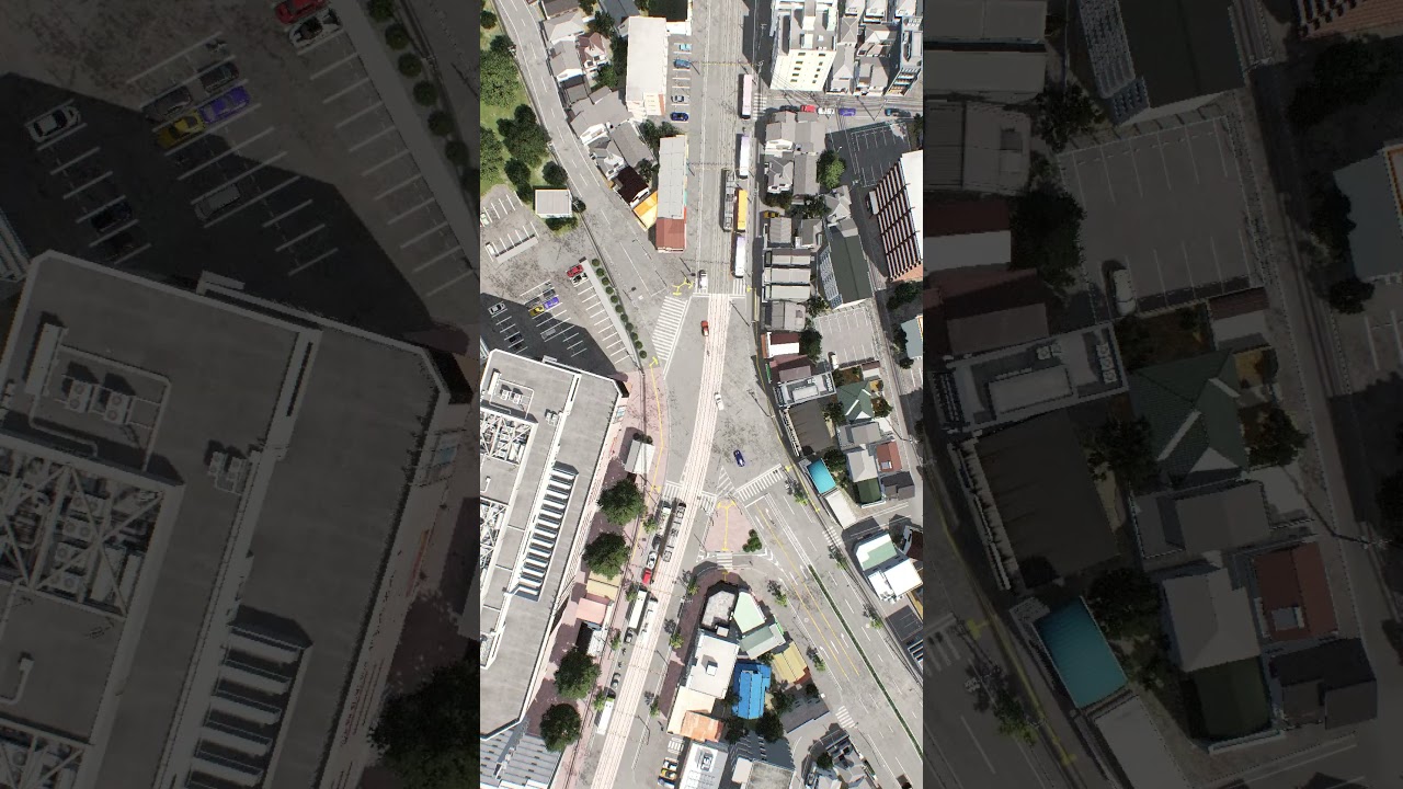 路面電車作ってみた #citiesskylines  #shorts