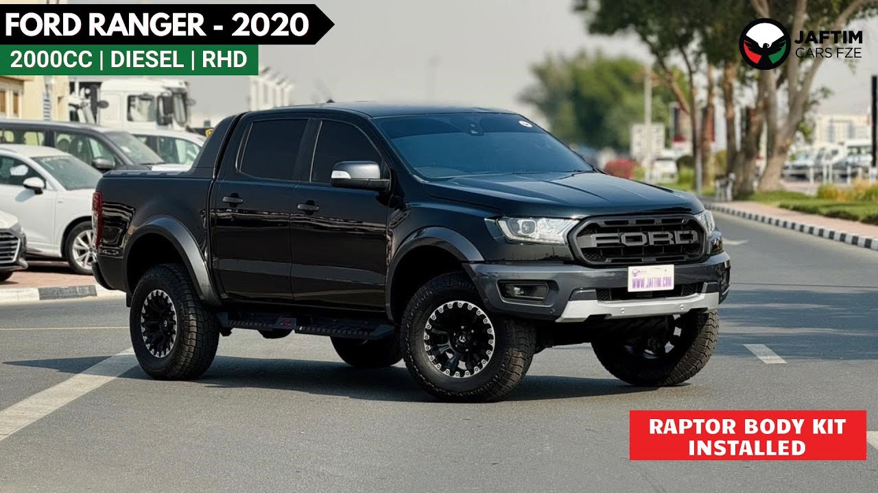 فورد رانجر 2020 | 2.0L DIESEL | AUTOMATIC TRANSMISSION | RIGHT-HAND-DRIVE | RAPTOR BODY KIT INSTALLED | SPORTS video
