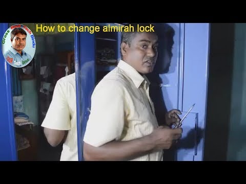 How to change almirah lock
