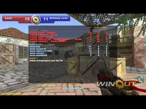 ESWC 2011: Lions vs Antwerp aces (de_mirage) - 3 / 8