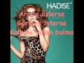 Hadise - Kalbine Yalan Bulma [With Lyrics] 