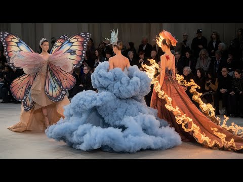 Dazzling Runway  Avant Garde Fashion Takes Flight