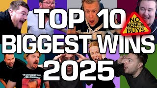 Top 10 Streamers Biggest Wins of 2025: Bonus Buys EXCLUDED!