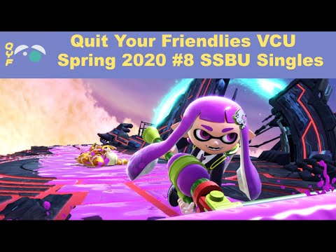 QYF VCU Spring 2020 SSBU Singles #8 Whole Tournament (With Timestamps)