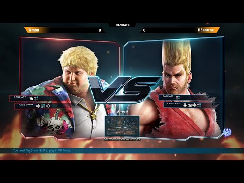AFAS Tekken 7: Season 6 Vol. 7: Winners Round 2 - Bman (Bob) vs D3antrax (Paul)